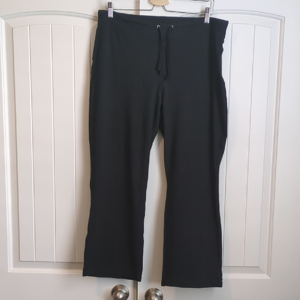 Coolibar Sun Protection Women's Black Drawstring Pants